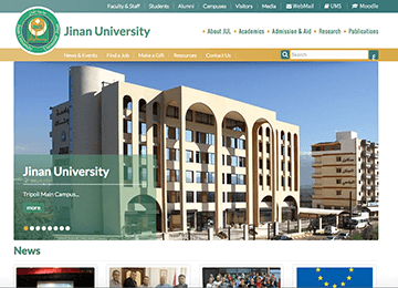Interactive web platform development project